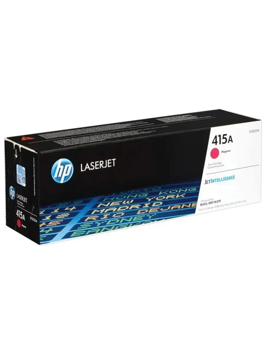 Картридж лазерный HP W2033A 415A, пурпурный