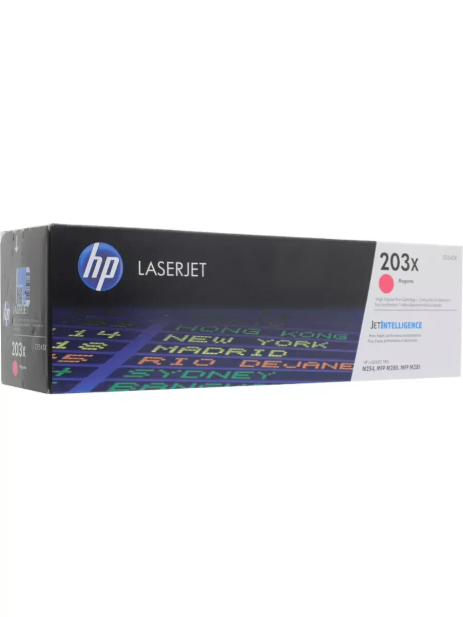 Картридж лазерный HP CF543X 203X, пурпурный