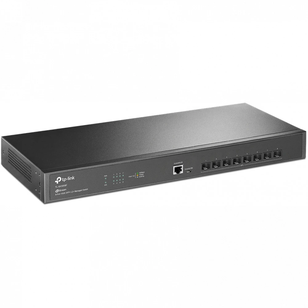 Коммутатор TP-Link SX3008F 8-port 10GE SFP+, управляемый — 3