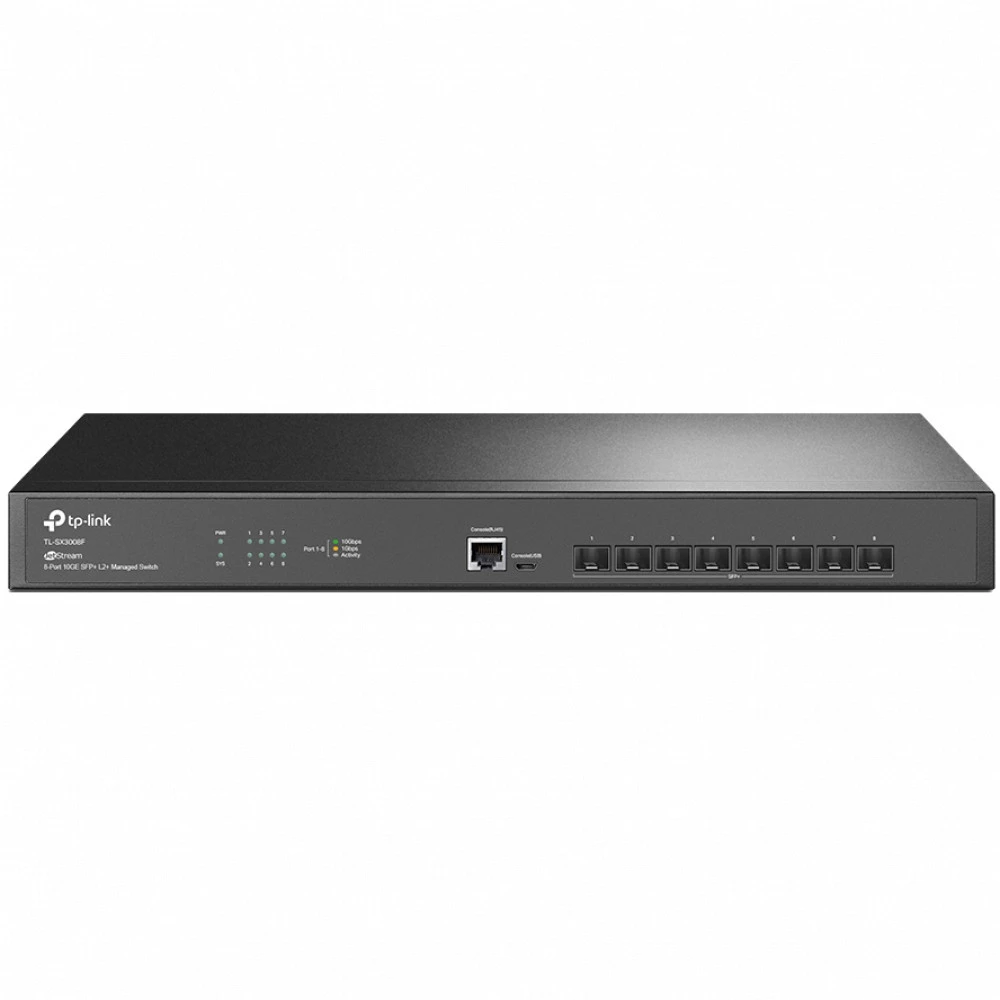 Коммутатор TP-Link SX3008F 8-port 10GE SFP+, управляемый — 4