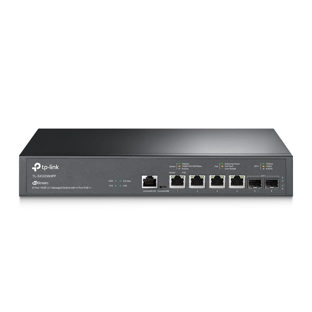 Коммутатор TP-Link SX3206HPP 6-port 10Base-T, управляемый — 3