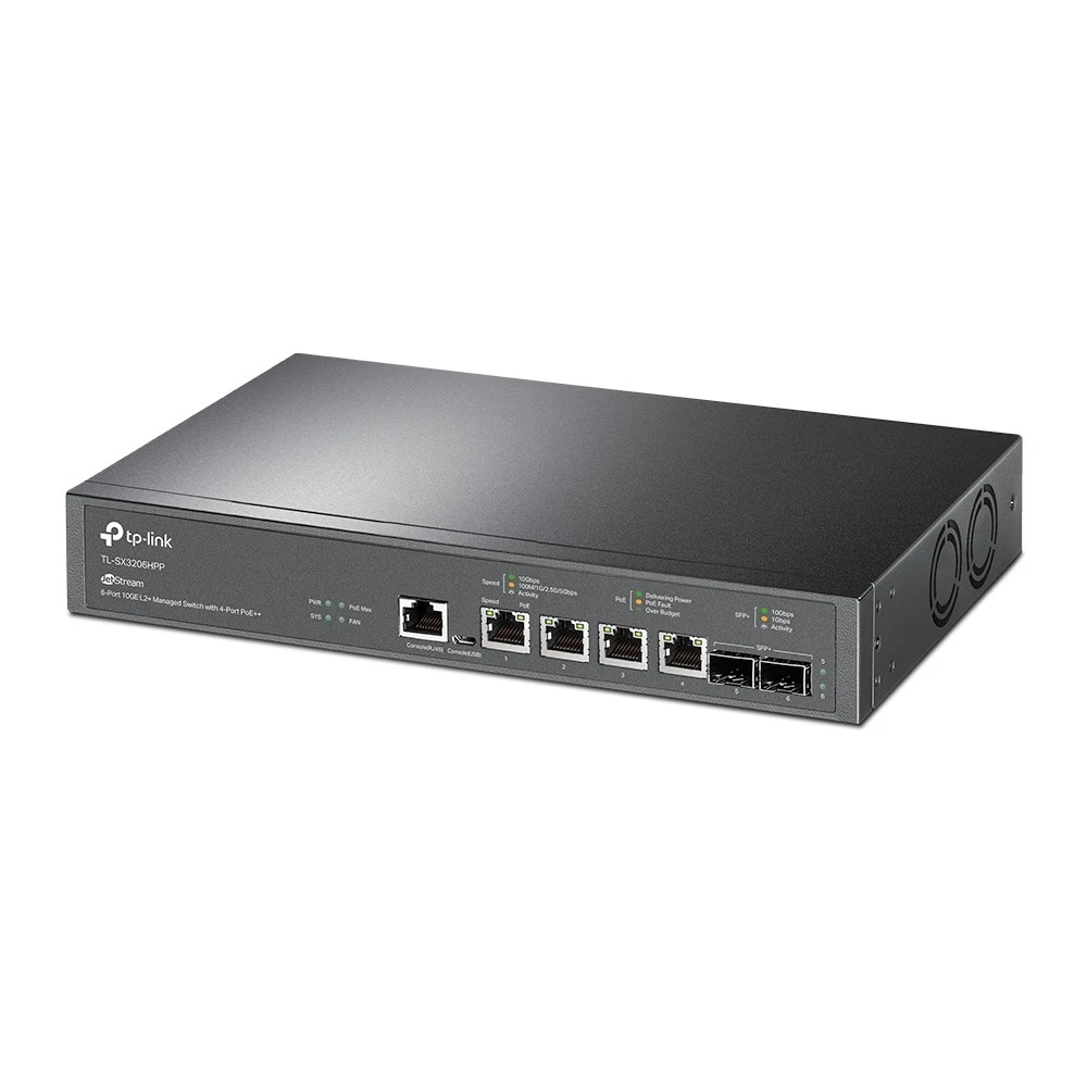 Коммутатор TP-Link SX3206HPP 6-port 10Base-T, управляемый — 4