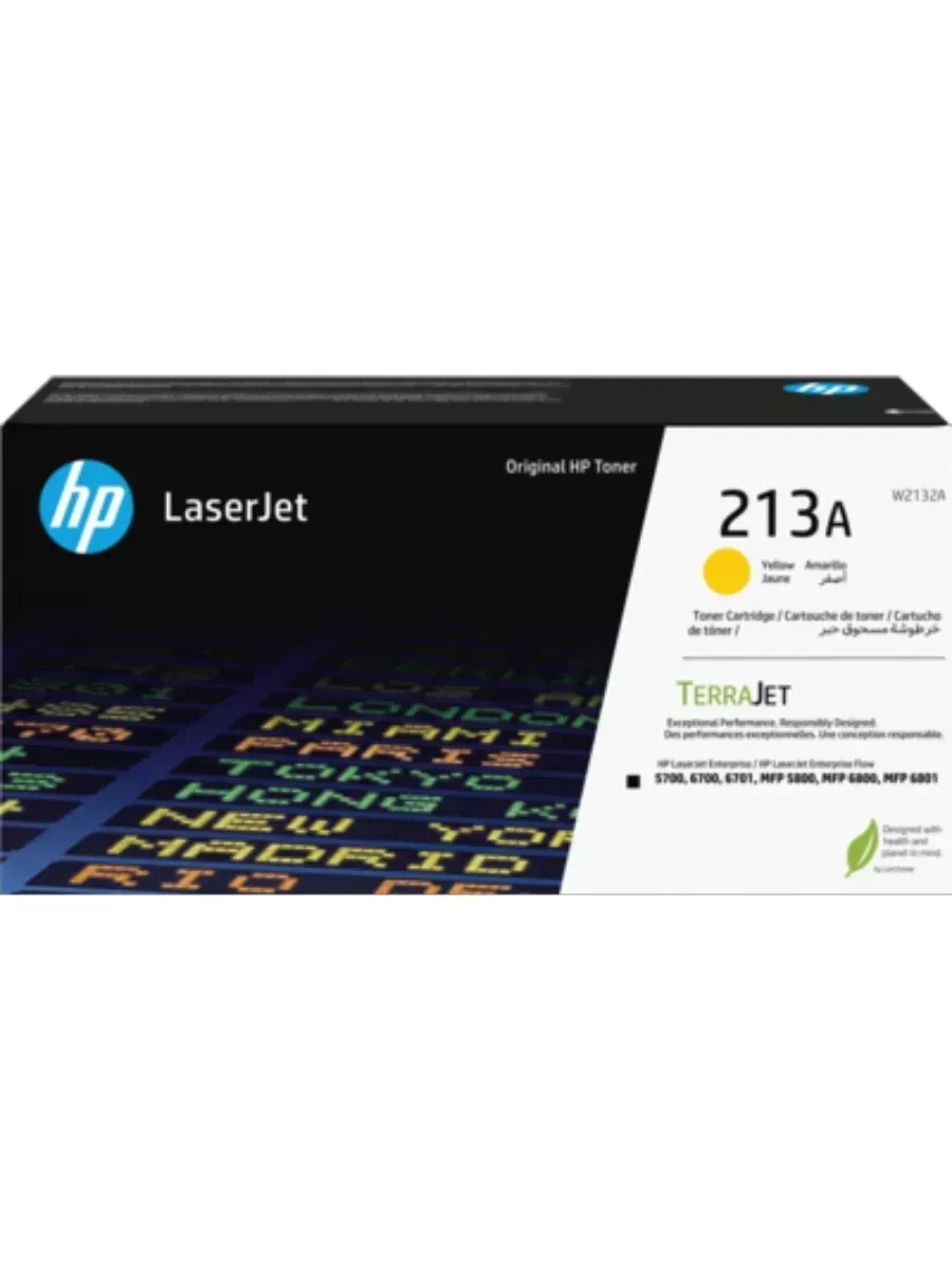 Картридж HP 213A W2132A Yellow, 3000стр