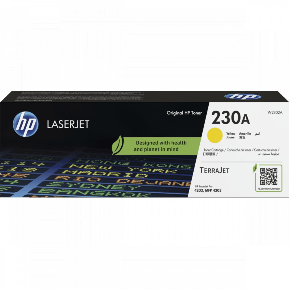 Картридж HP 230A W2302A Yellow, 1800стр