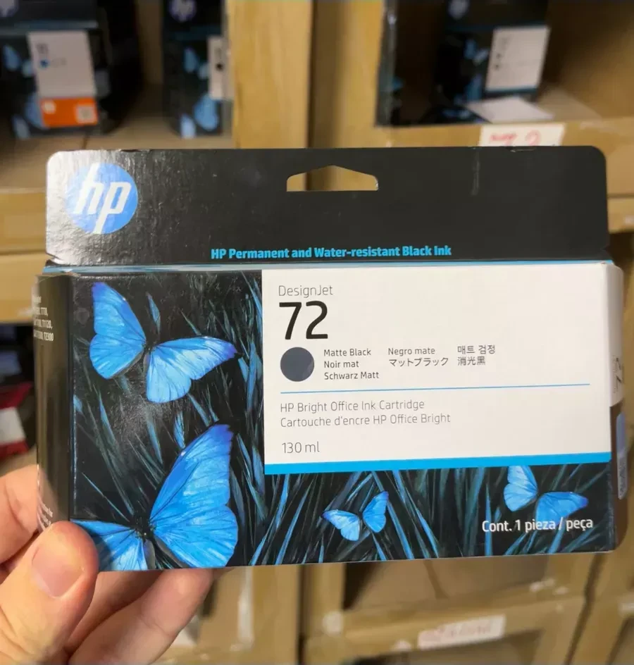 Картридж HP 72, чёрный, 130 мл — 3