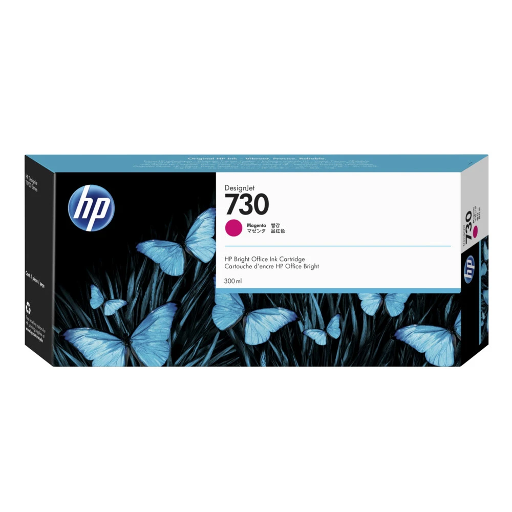 Картридж HP 730, магента, 300 мл — 3