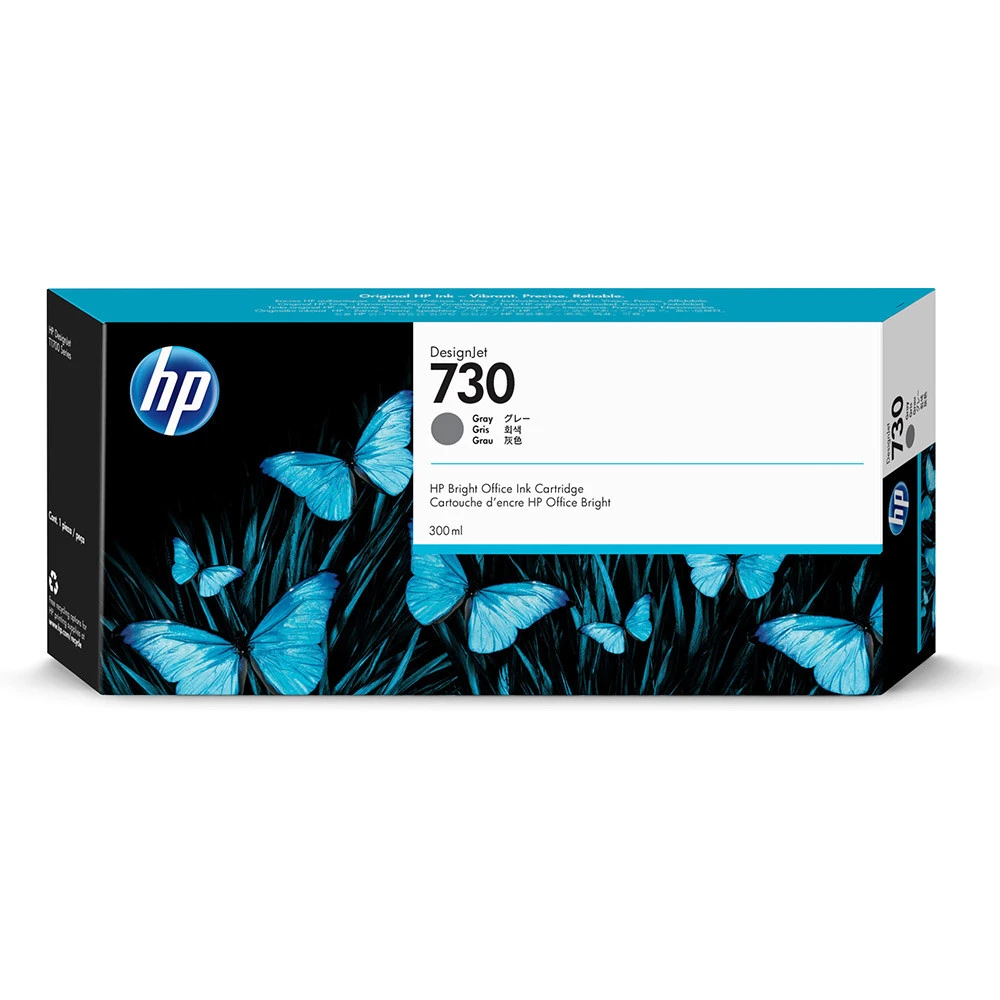 Картридж HP 730, серый, 300 мл — 5