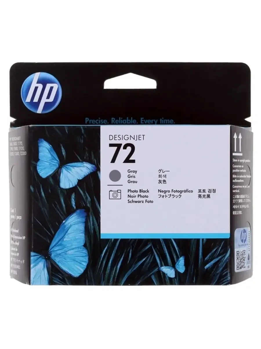 Печатающая головка HP 72, чёрный