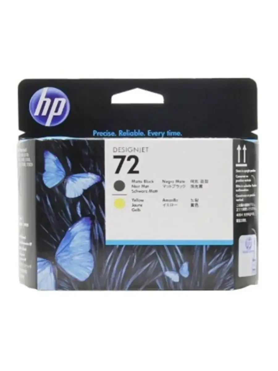 Печатающая головка HP 72, матовый чёрный