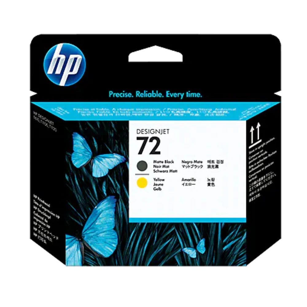 Печатающая головка HP 72, матовый чёрный — 4