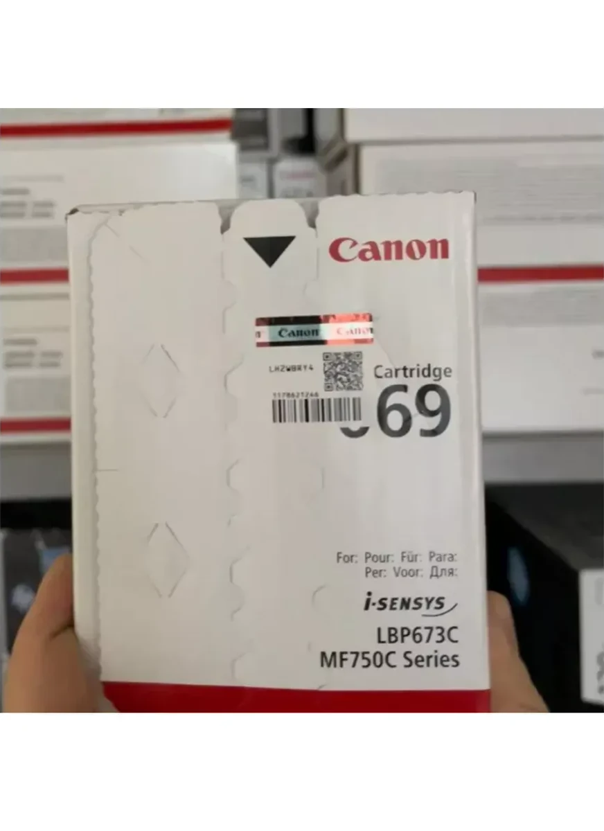 Картридж Canon 069, цветной лазер, чёрный
