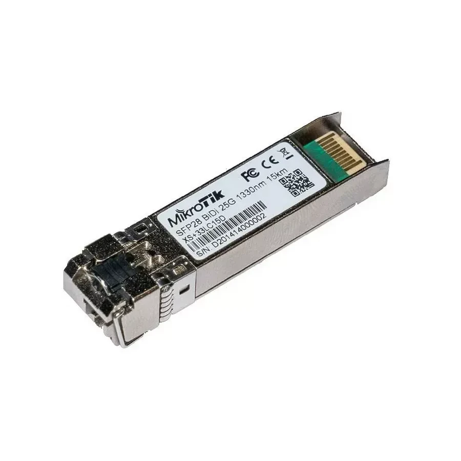 Трансивер MikroTik XS+2733LC15D, 25G, SM, 1270/1330nm