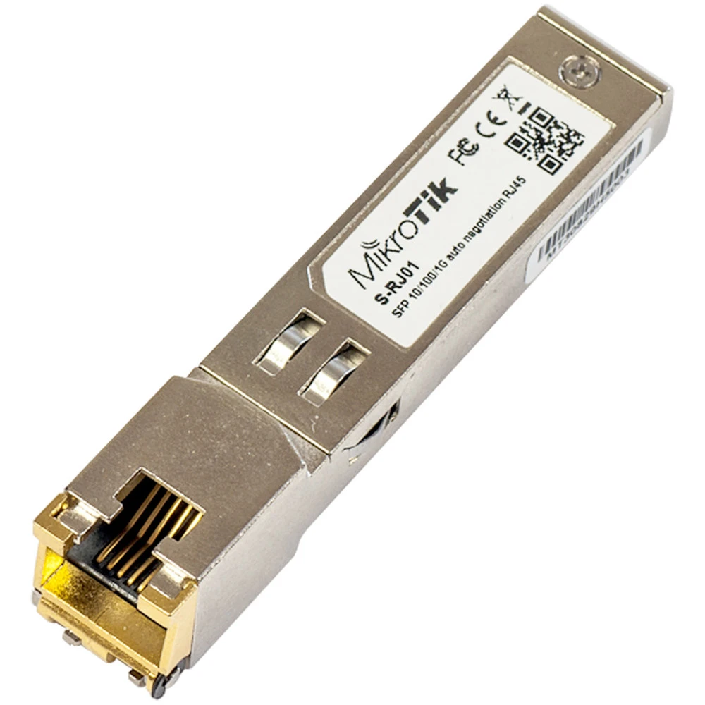 SFP-модуль Transiver MikroTik S-RJ01, Gigabit RJ45