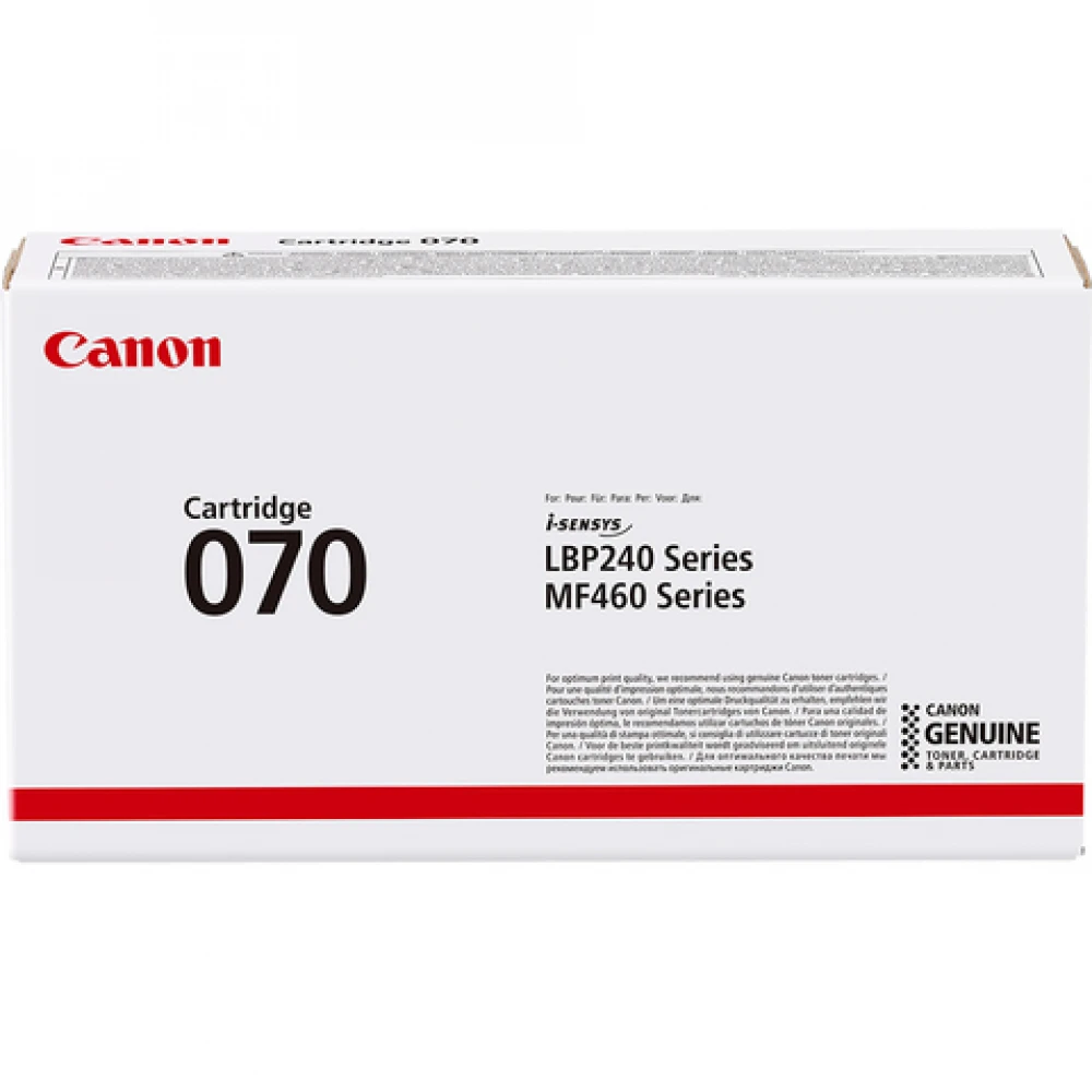 Картридж Canon 070, лазерный, чёрный — 4