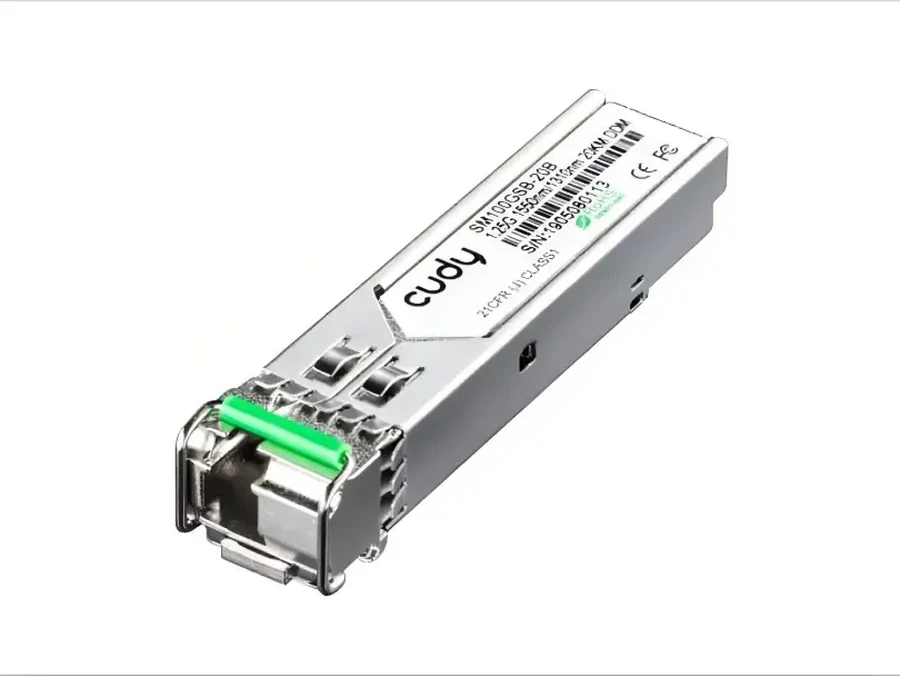 Оптический транссивер SFP WDM CUDY SM100GSB-40B, 40 км