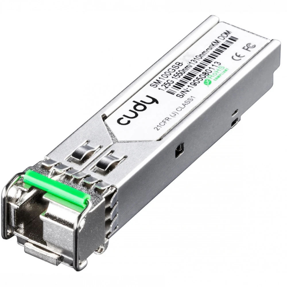 Оптический транссивер SFP WDM CUDY SM100GSB-40B, 40 км — 2