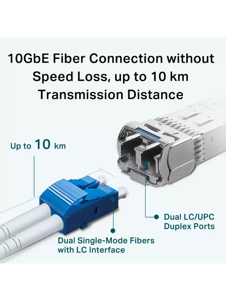 Трансивер TP-Link SM5110-LR, модуль SFP — 3