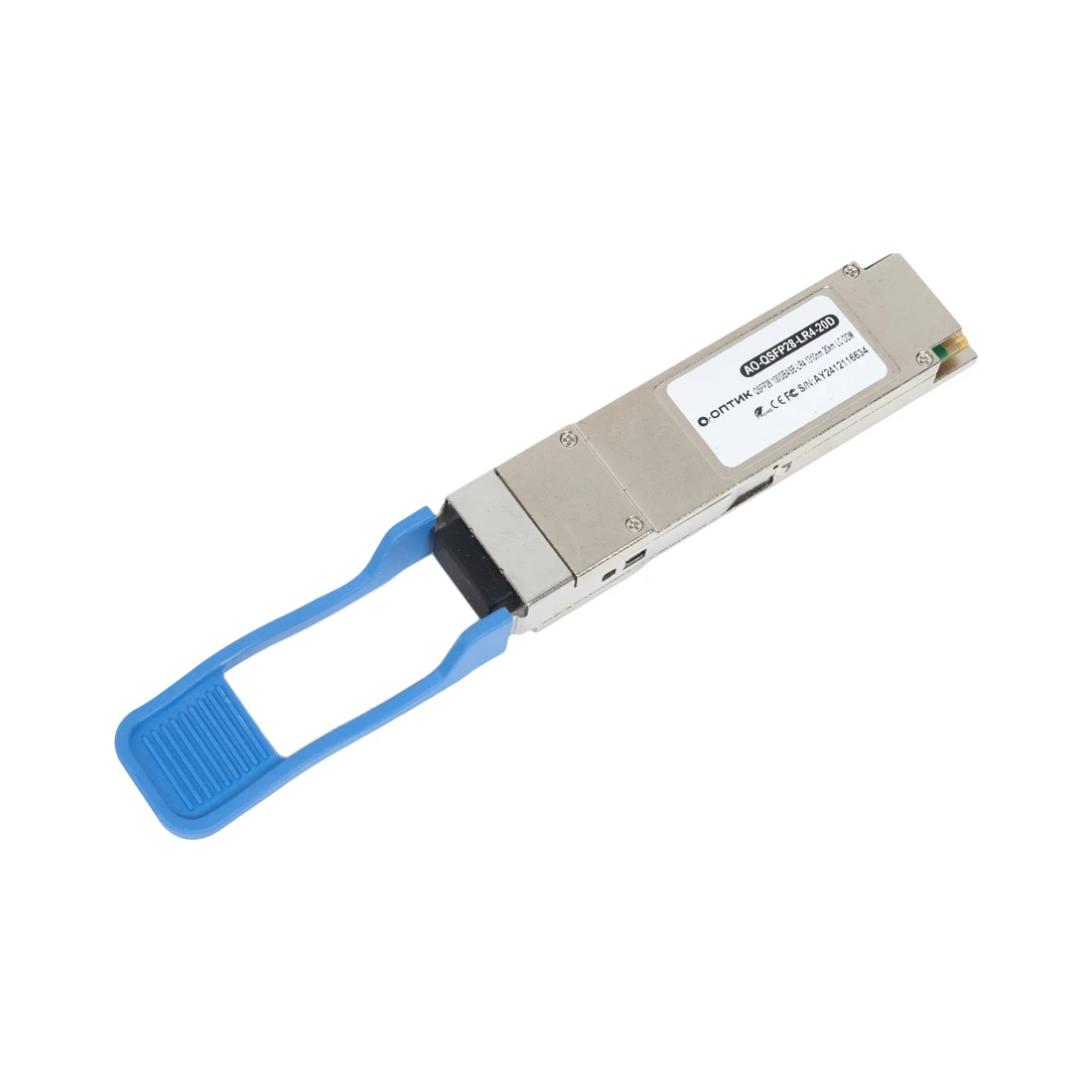 Transsiver А-Оптик AO-QSFP28-LR4-20D, 100G, одномодовый, 20km