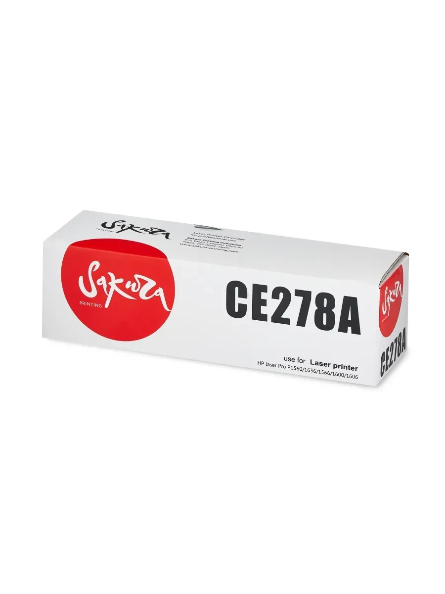 Картридж HP CE278A, лазерный, чёрный — 4
