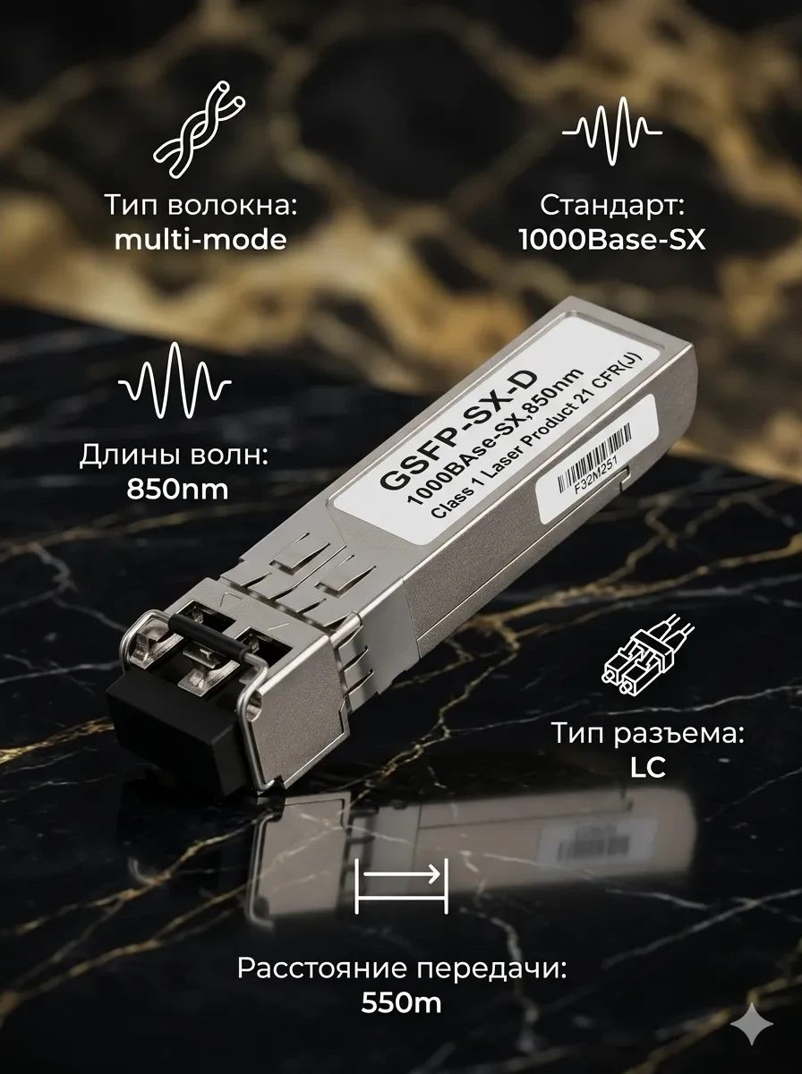 Трансивер BDCOM GSFP-SX-D
