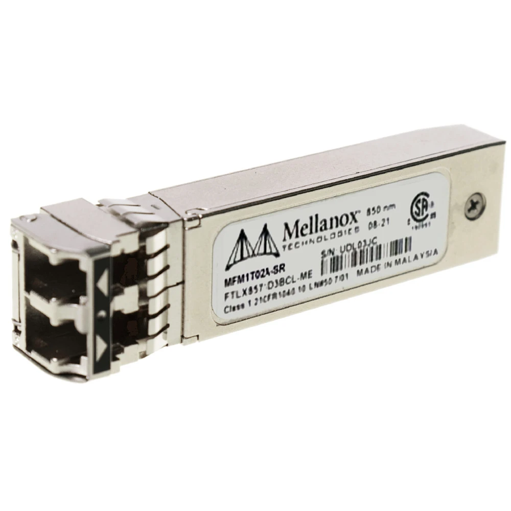 Оптический модуль Mellanox MFM1T02A-SR optical module, ETH 10GbE, 10Gb/s, SFP+, LC-LC, 850nm, SR up to 300m — 3
