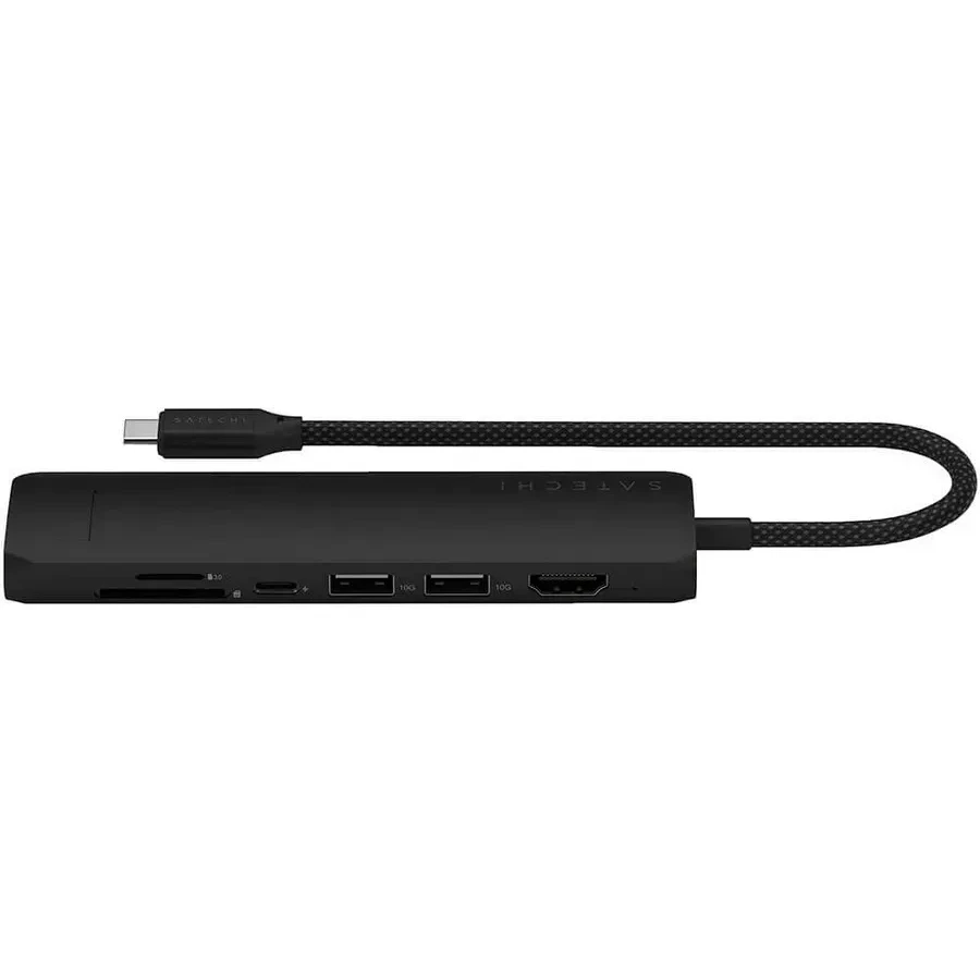 USB-адаптер SATECHI USB-C Slim с Ethernet, чёрный — 4