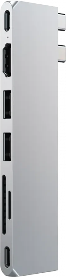 SATECHI Pro Hub Slim, серебристый — 2