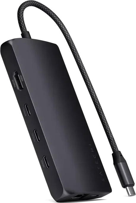SATECHI USB-C Adapter 8K Ethernet, чёрный