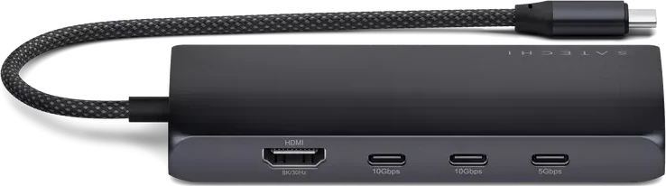 SATECHI USB-C Adapter 8K Ethernet, чёрный — 3