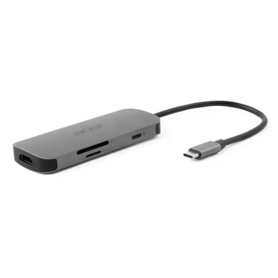 Док-станция Acer 7in1 Type-C, серая — 3