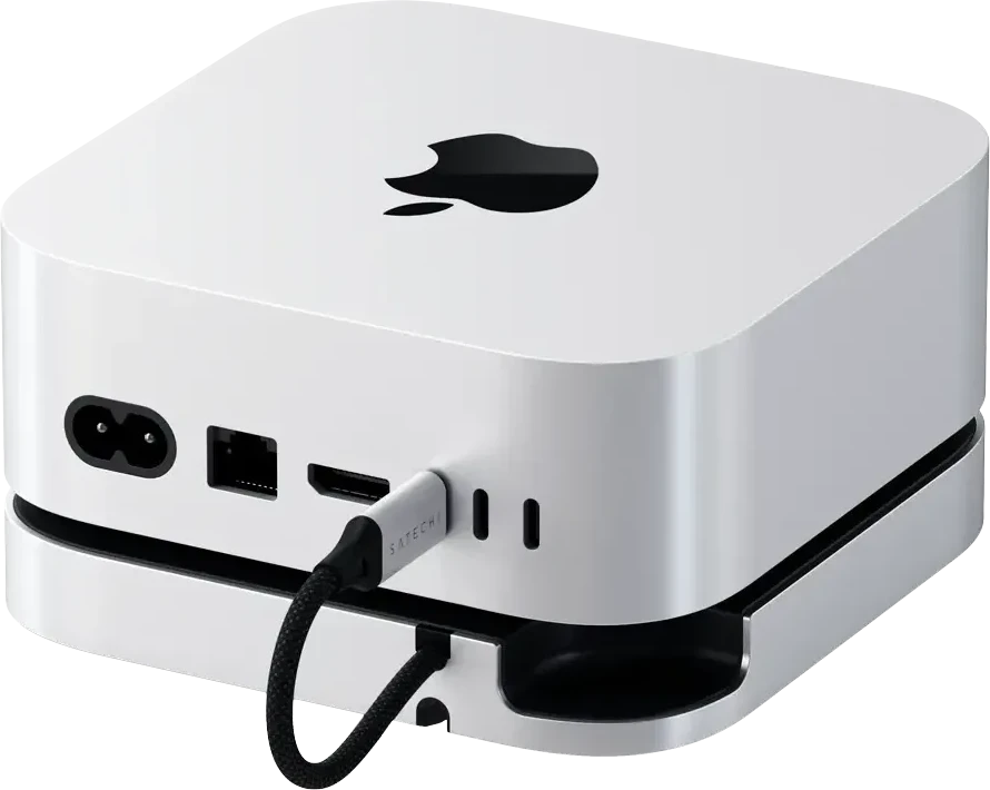 Док-станция SATECHI Mac Mini M4 Stand & Hub with SSD Enclosure — 2
