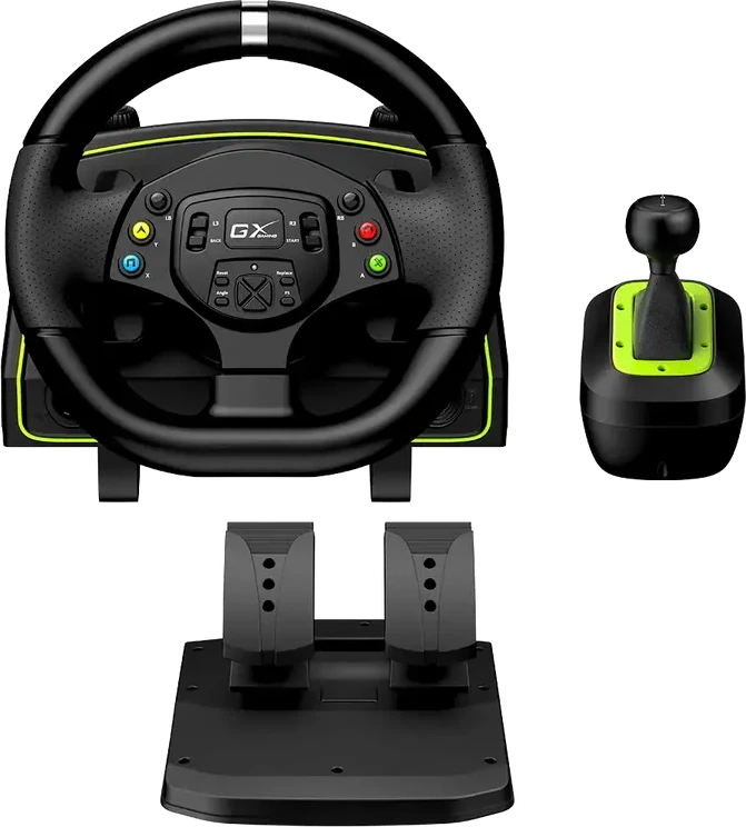 Игровой руль Genius Speed Master X2, 270-1080°, USB — 3