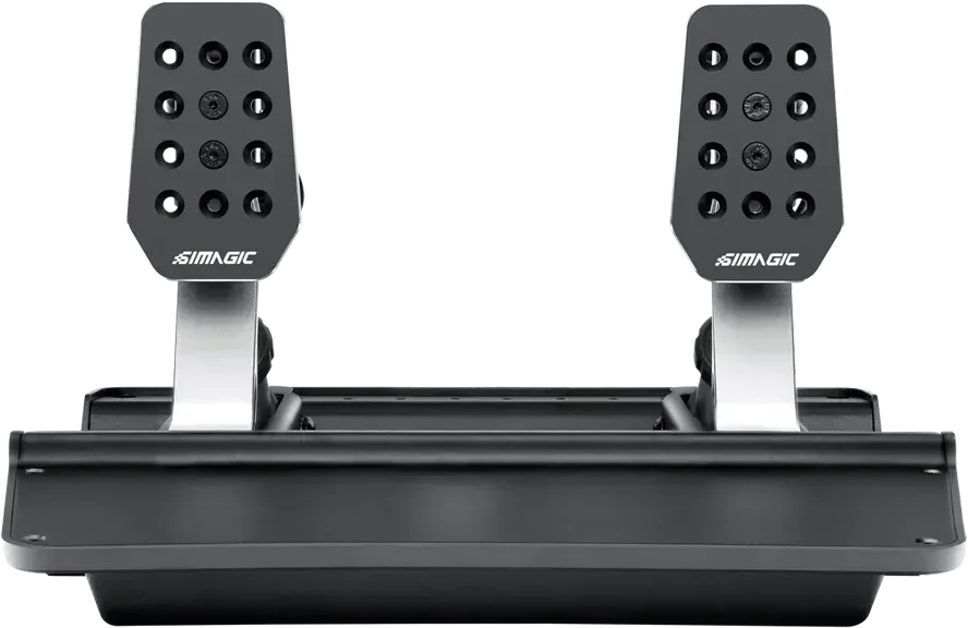 Геймпад SIMAGIC P500 Pedal Set, Entry-Level Load Cell Pedals Equipped with a 100kg loadcell and a Hall angle sensor. Product code: S301 — 3