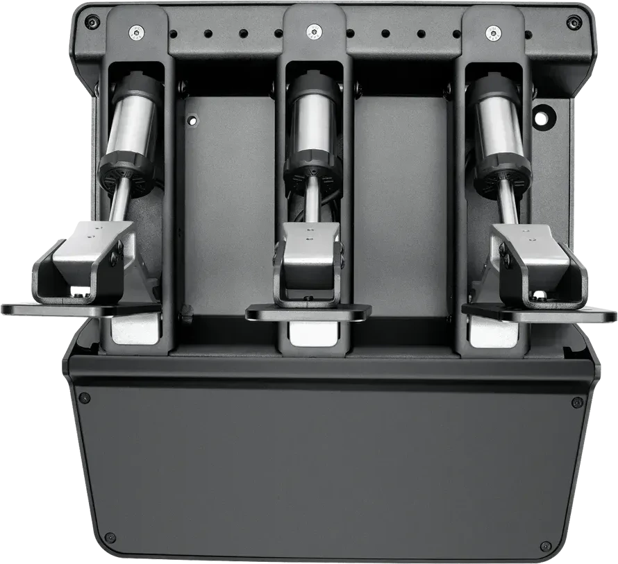 Геймпад SIMAGIC P500 Pedal Set, Entry-Level Load Cell Pedals Equipped with a 100kg loadcell and a Hall angle sensor. Product code: S301 — 5