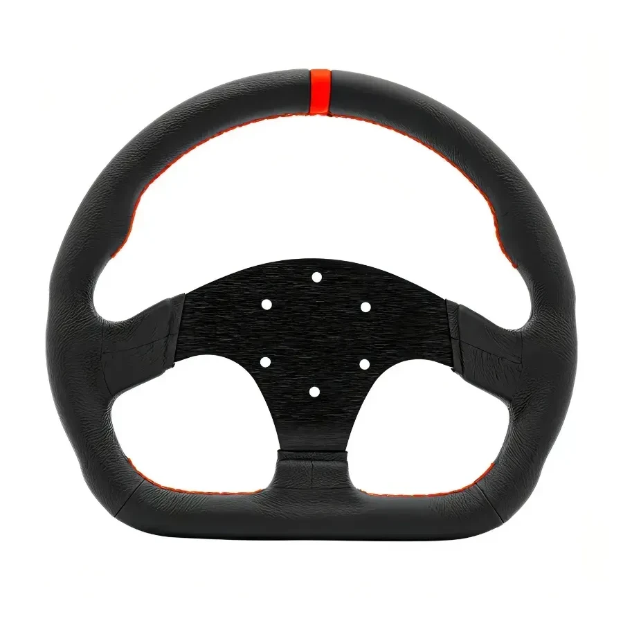 Геймпад SIMAGIC D-Shaped Steering wheel without HUB, 325mm, Leather. S403 — 3