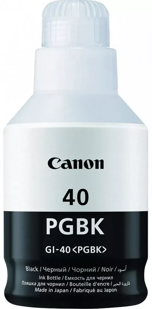 Картридж Canon GI-40, чёрный, 170 мл