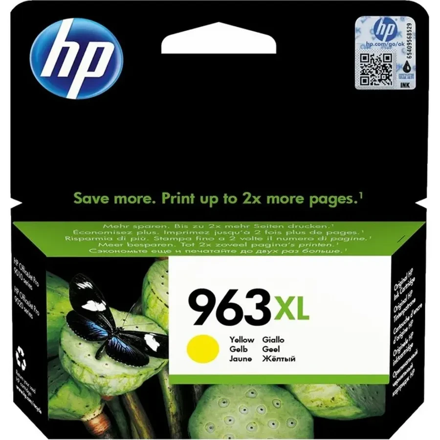Картридж 963XL жёлтый для OfficeJet 9013/9023, до 1600 стр. — 2