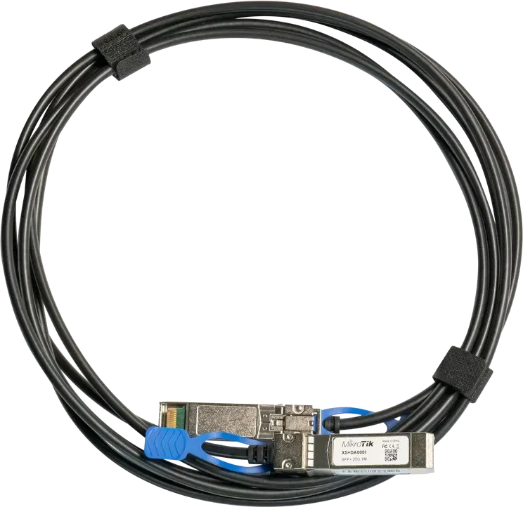 Кабель MikroTik XS+DA0001, прямой подключение