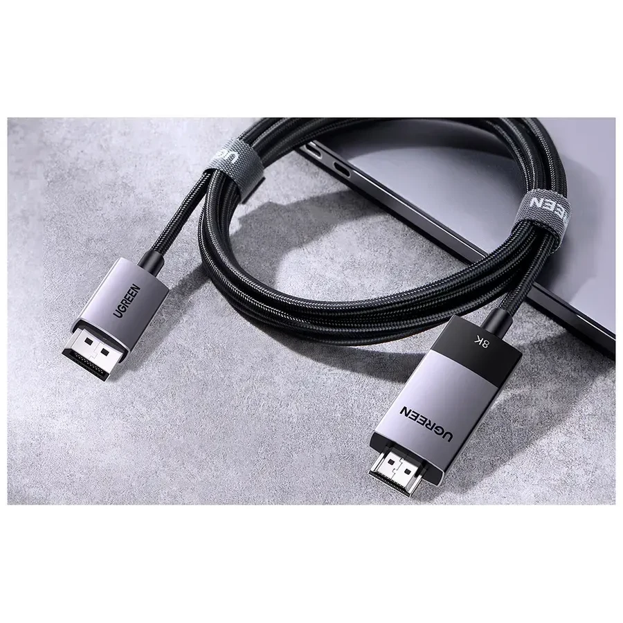 Кабель Ugreen DP115 DisplayPort-HDMI 8K, 1m — 4
