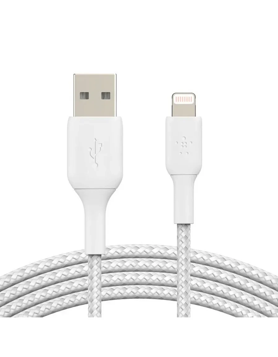 Кабель BOOST CHARGE USB-A Lightning 3M белый