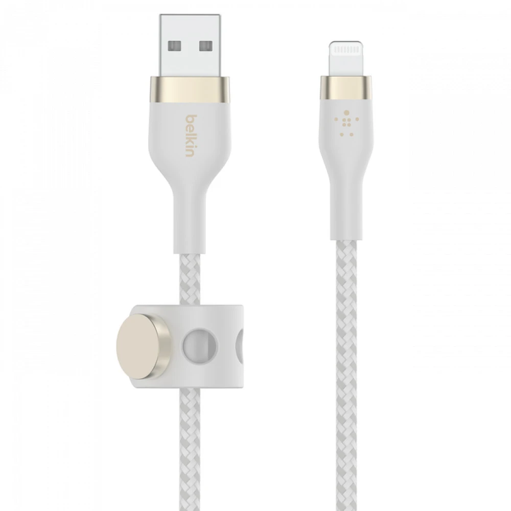 Кабель BOOST CHARGE USB-A Lightning 3M белый — 4