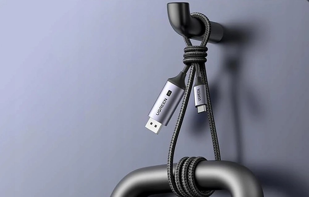 Кабель Ugreen CM556 USB-C to DisplayPort 8K, 1м — 3