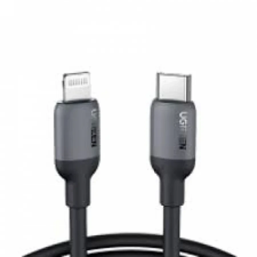 Кабель Ugreen US387 USB-C to Lightning, 1м, чёрный