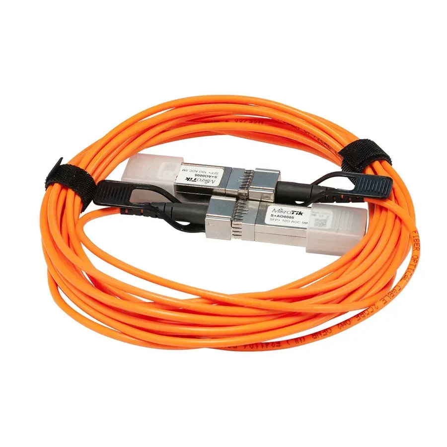 Кабель MikroTik S+AO0005, SFP+/SFP+, 10G, 5м