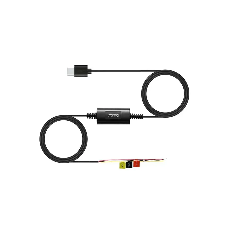 Кабель режима парковки 70mai Hardwire Kit UP03, 3.3м