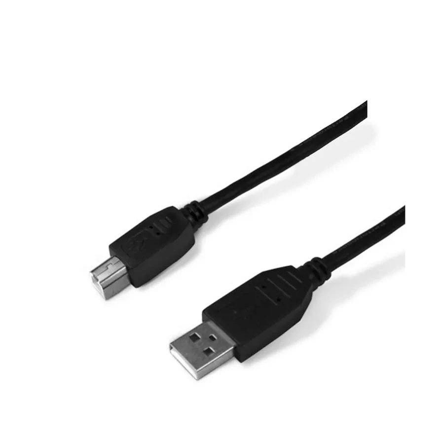 Кабель USB SVC AB0300-P, 2.0 A-B, 3м, чёрный