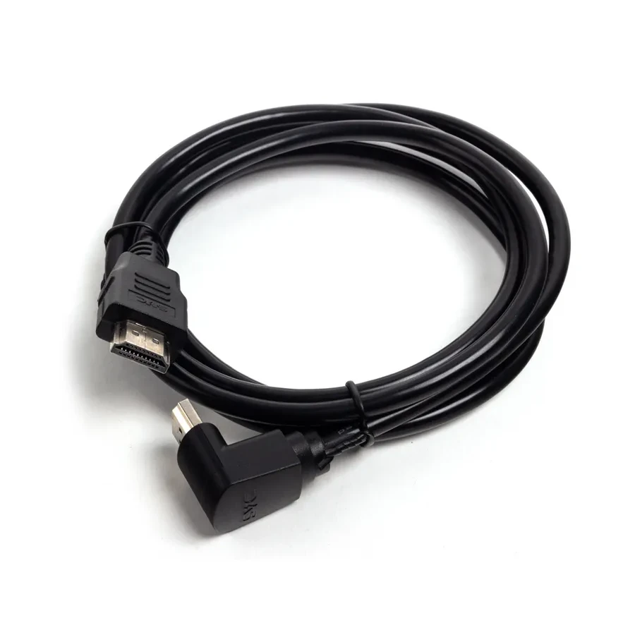 Кабель HDMI SVC HA0150-P, угловой, 1.5м, чёрный