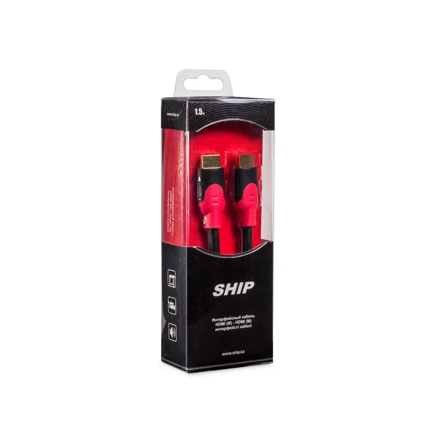 Кабель HDMI SHIP SH6016-1.5B, 1.5м, чёрный