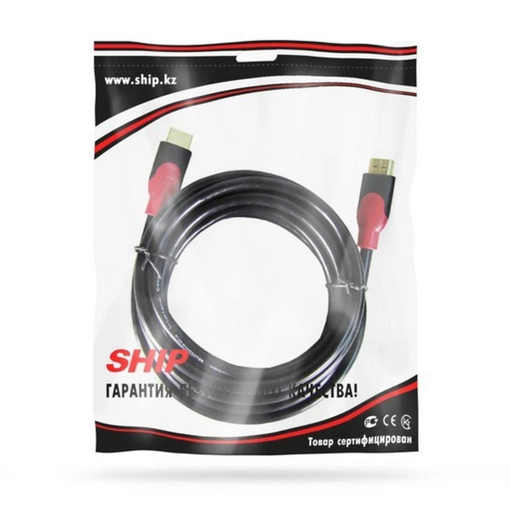 Кабель HDMI SHIP SH6016-3P, 3м, чёрный — 2