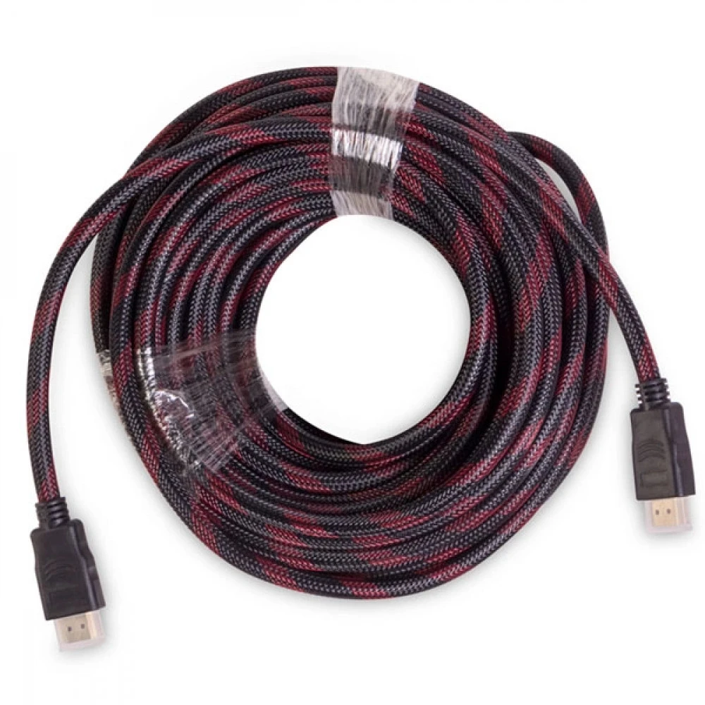 HDMI кабель iPower iPiHDMi150, 15м, нейлон, чёрный — 3